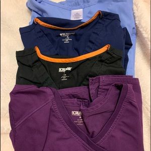 Scrub tops